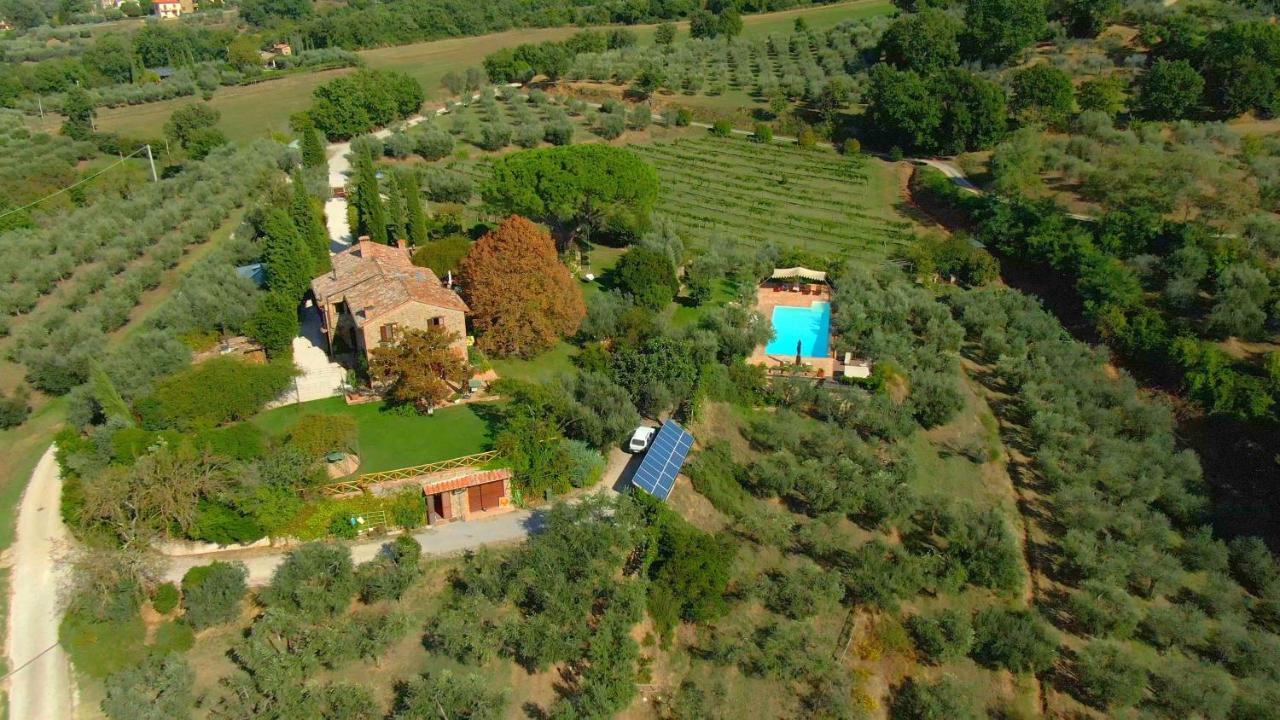 Вілла Fontanaro Farm And Culinary School Paciano Екстер'єр фото