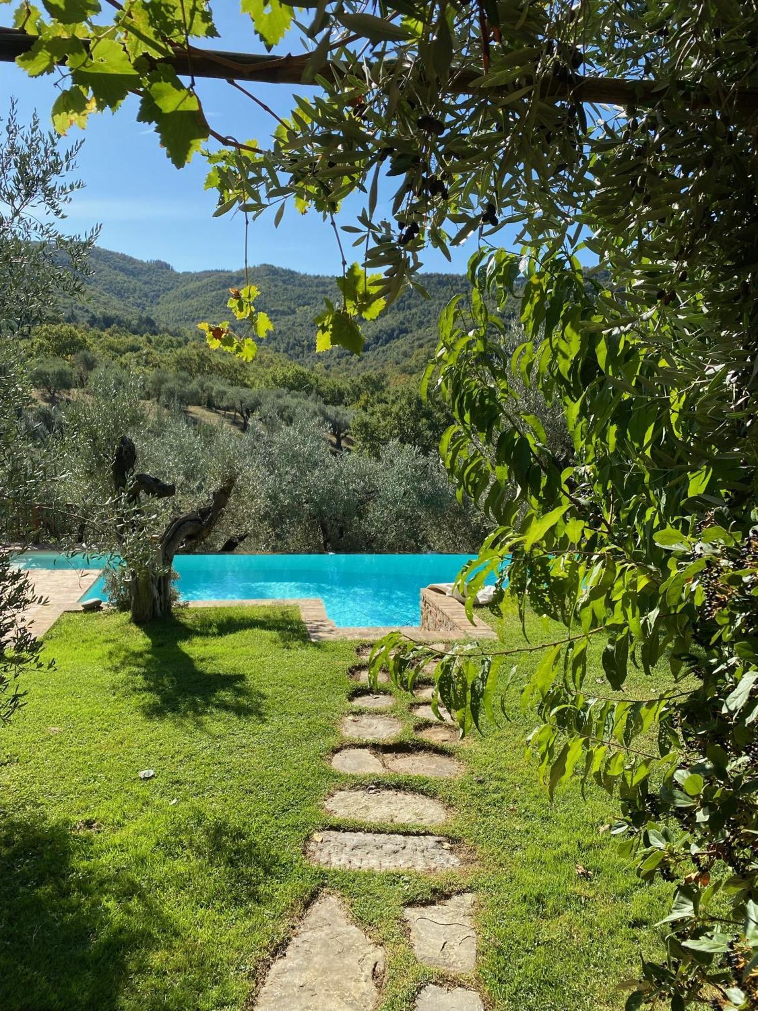 Вілла Fontanaro Farm And Culinary School Paciano Екстер'єр фото
