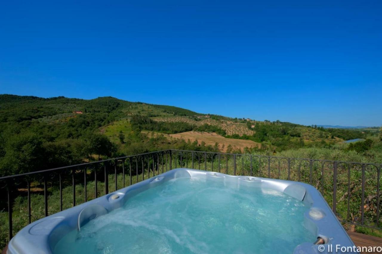 Вілла Fontanaro Farm And Culinary School Paciano Екстер'єр фото