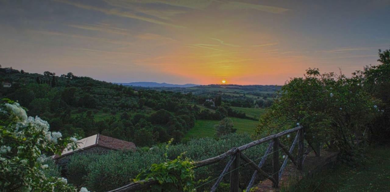 Вілла Fontanaro Farm And Culinary School Paciano Екстер'єр фото